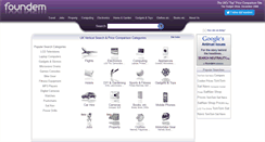 Desktop Screenshot of foundem.co.uk