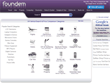 Tablet Screenshot of foundem.co.uk